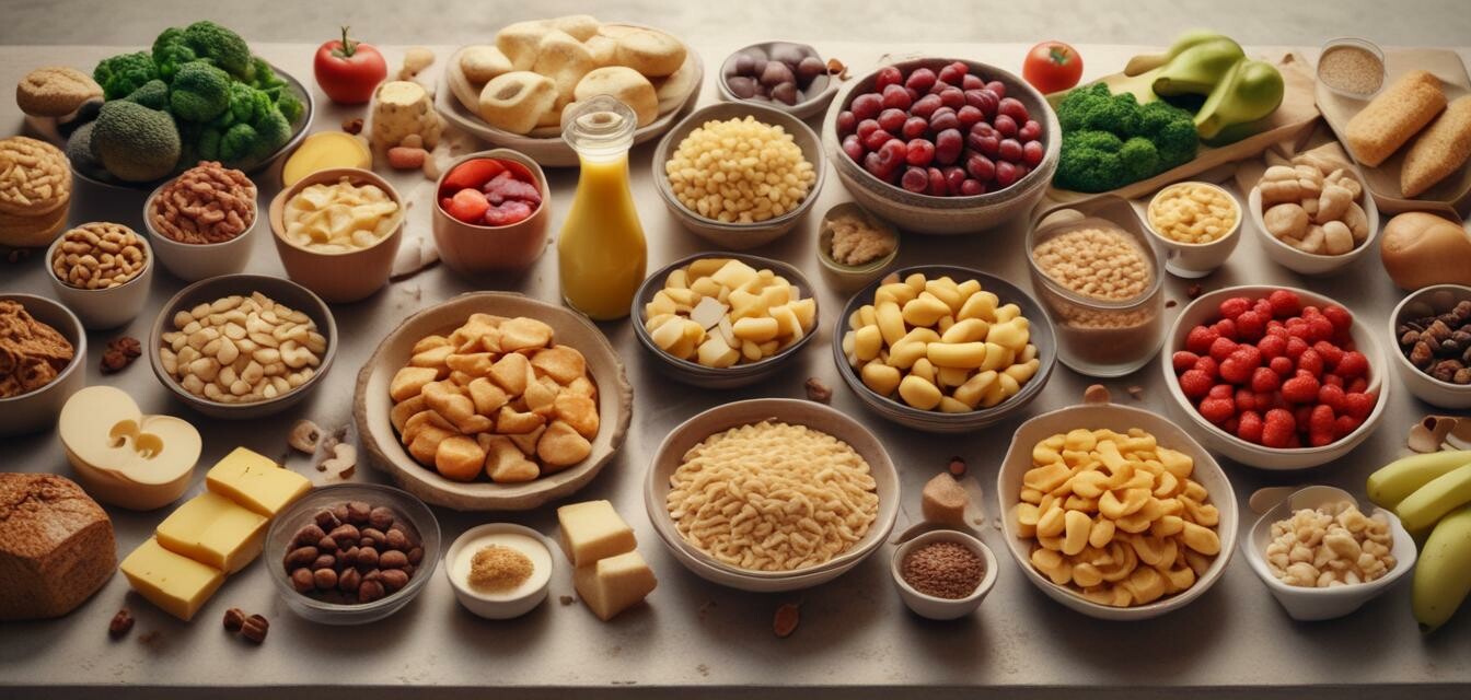 Carbohydrate-rich foods for athletes